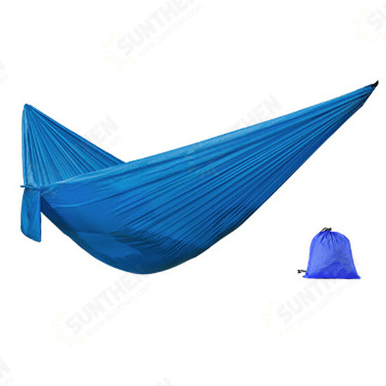 Portable Nylon Hammock Lightweight Outdoor Camping Garden Swing Hanging Chair Max Load 200KG