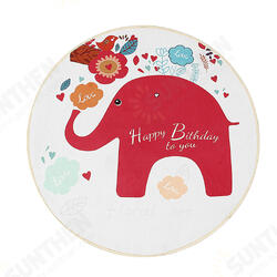 Round Carpet Animals Baby Rug Elephant Floor Mat Non-Slip Multifunctional Chair Mat Round Carpet Animals Baby Rug Elephant Floor Mat Non-Slip Multifunctional Chair Mat