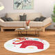 Round Carpet Animals Baby Rug Elephant Floor Mat Non-Slip Multifunctional Chair Mat