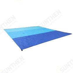 210x200cm Picnic Mat Sand-proof Waterproof Beach Blanket Lightweight Folding Camping Travel 210x200cm Picnic Mat Sand-proof Waterproof Beach Blanket Lightweight Folding Camping Travel