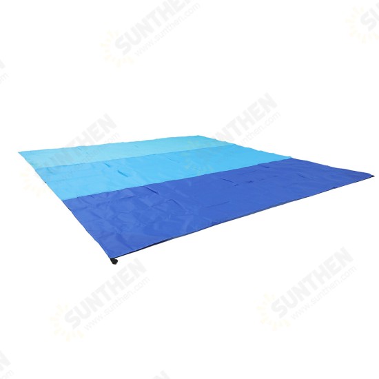 210x200cm Picnic Mat Sand-proof Waterproof Beach Blanket Lightweight Folding Camping Travel