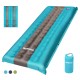 80D Spliceable Ultra Lightweight Sleeping Pad Portable Inflatable Mat Waterproof Outdoor Camping Travel Sleeping Mat