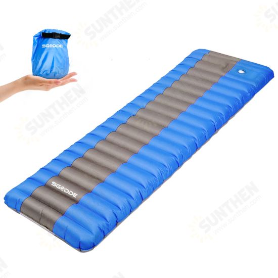 Ultralight Waterproof Inflatable Mat Camping Mattress Sleeping Cushion Air Pad for Outdoor Camping Hiking Picnic