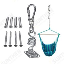 Stainless Steel Hammock Chair Hanging Kit Ceiling Mount Spring Swivel Snap Hook Accessories Stainless Steel Hammock Chair Hanging Kit Ceiling Mount Spring Swivel Snap Hook Accessories
