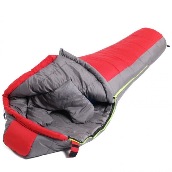 Ultralight Outdoor Sleeping Bag 1.8KG Cotton Hiking Camping Sleeping Bag Splicing Thickened Thermal Heated Sleep Bag