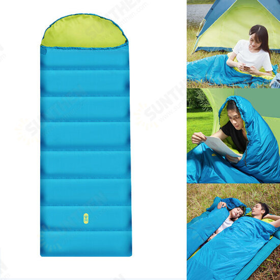 HW050201 Portable Sleeping Bag Seven-hole Cotton Single Sleep Pad With Cap Outdoor Camping from