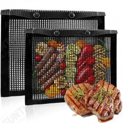 1 PC Non-stick Barbecue Mesh Mat Bag Reusable Cooking Grill BBQ Mat Baking Net Bag Outdoor Camping Picnic 1 PC Non-stick Barbecue Mesh Mat Bag Reusable Cooking Grill BBQ Mat Baking Net Bag Outdoor Camping Picnic
