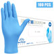 100 Pcs Disposable Blue Nitrile PVC Gloves Prevent Infection Dishwashing Kitchen Cut-Proof Gloves Cleaning Protective Gloves