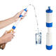 1000L Water Filter Portable Purifier Cleaner Emergency Camping Travel Safety Survival Hydration Drinking Tool