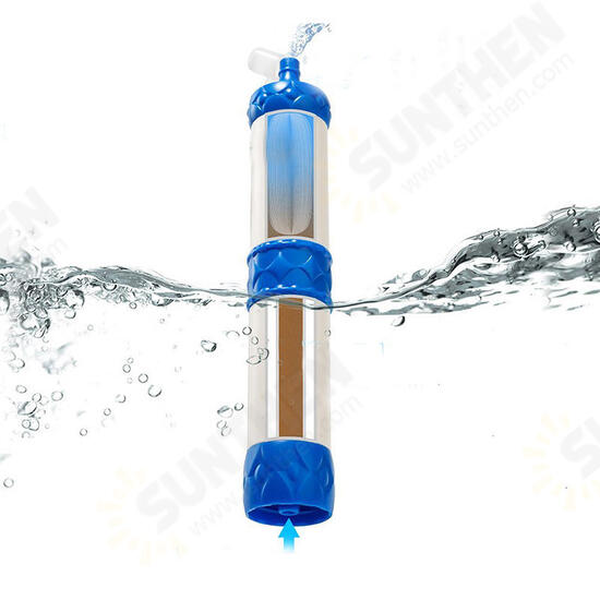 1000L Water Filter Portable Purifier Cleaner Emergency Camping Travel Safety Survival Hydration Drinking Tool