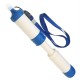 1000L Water Filter Portable Purifier Cleaner Emergency Camping Travel Safety Survival Hydration Drinking Tool