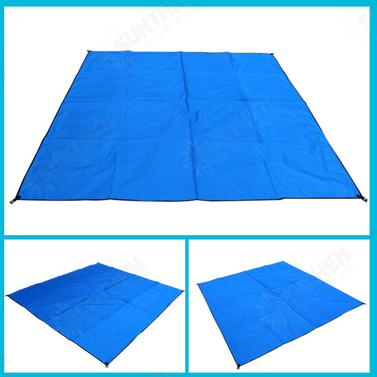 100*150CM Solid Color Waterproof Pocket Outdoor Picnic Camping Mat Sand Free Beach Blanket Picknick Moisture-proof Tent Ground Mattress