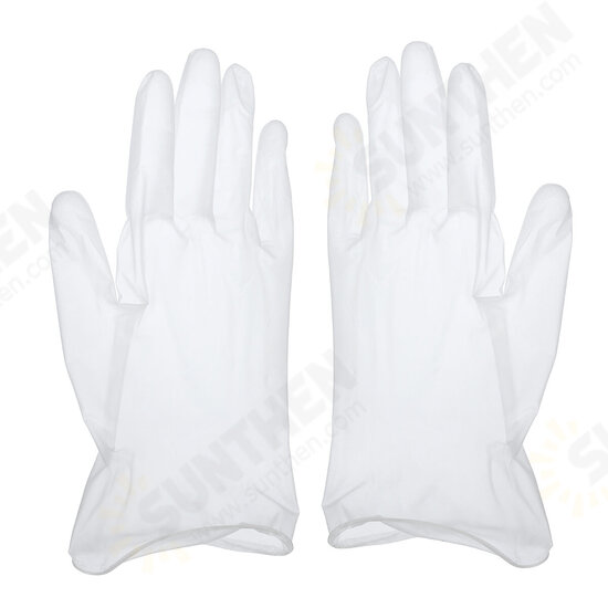 100*Pcs Disposable PVC Nitrile Rubber PVC BBQ Safety Gloves Waterproof Safety Glove