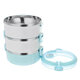 1/2/3/4 Layer Stainless Steel Lunch Box Insulation Food Thermal Lunch Storage Box Outdoor Camping Picnic