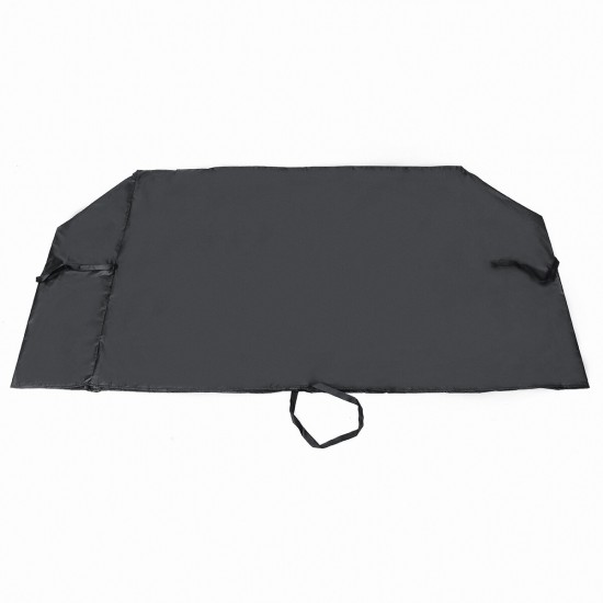 142.2x55.8x101.6 cm BBQ Grill Cover Waterproof Anti-dust Gas Charcoal Barbecue Protector Outdoor Camping