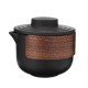 180ml/300ml Ceramic Teapot Set Portable Kung Fu Tea Drinkware 2/4 Cups Set Bag Outdoor Travel Office
