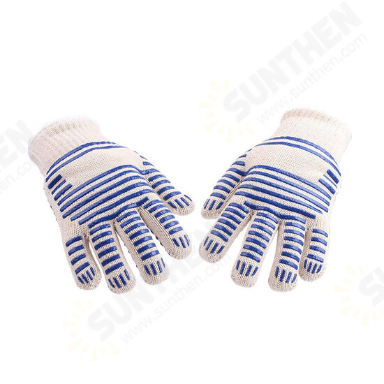 1PC Extreme Heat Resistant Kitchen Oven Mitts Multi-Purpose Barbecue BBQ Gloves Anti-Cutting Cooking Baking Gloves