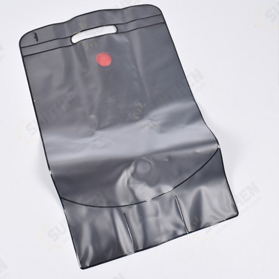 20L/40L Portable Solar Heated Shower Water Bag Temperature Display Outdoor Camping Heated Bathing Bag Picnic Hiking Water Storage