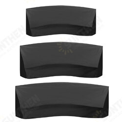 210D Oxford Cloth Dustproof Sofa Cover Waterproof Curved Furniture Protector