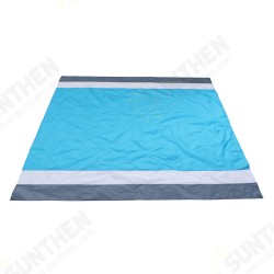 210x200cm Waterproof Beach Blanket 4-6 Persons Lightweight Sand Resistant Beach Mat Picnic Mat with Storage Bag Peg for Camping Hiking 210x200cm Waterproof Beach Blanket 4-6 Persons Lightweight Sand Resistant Beach Mat Picnic Mat with Storage Bag Peg for Camping Hiking