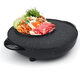 220V Electric Multi Cooker 2-IN-1 Hot Pot BBQ Oven Smokeless Non Stick Barbecue Roasting Baking Plate