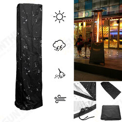 221cm Patio Heater Cover Waterproof Dustproof Stand-Up Heater Protector Outdoor Garden 221cm Patio Heater Cover Waterproof Dustproof Stand-Up Heater Protector Outdoor Garden