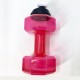 2.2L Unisex Sports Water Bottles Leakproof Unbreakable Plastic Bottle Shaker Yoga Fitness Dumbbell Kettle 2.2L Unisex Sports Water Bottles Leakproof Unbreakable Plastic Bottle Shaker Yoga Fitness Dumbbell Kettle