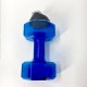 2.2L Unisex Sports Water Bottles Leakproof Unbreakable Plastic Bottle Shaker Yoga Fitness Dumbbell Kettle 2.2L Unisex Sports Water Bottles Leakproof Unbreakable Plastic Bottle Shaker Yoga Fitness Dumbbell Kettle
