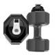 2.2L Unisex Sports Water Bottles Leakproof Unbreakable Plastic Bottle Shaker Yoga Fitness Dumbbell Kettle 2.2L Unisex Sports Water Bottles Leakproof Unbreakable Plastic Bottle Shaker Yoga Fitness Dumbbell Kettle