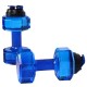 2.2L Unisex Sports Water Bottles Leakproof Unbreakable Plastic Bottle Shaker Yoga Fitness Dumbbell Kettle 2.2L Unisex Sports Water Bottles Leakproof Unbreakable Plastic Bottle Shaker Yoga Fitness Dumbbell Kettle