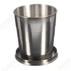 240ml 4oz Stainless Steel Portable Folding Telescopic Travel Cup