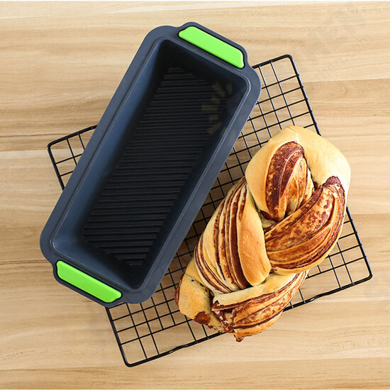 29.2x12.8x6.2cm Silicone Cake Mold DIY Non-stick Bread Toast Mould Loaf Pastry Baking Mold Bakeware 29.2x12.8x6.2cm Silicone Cake Mold DIY Non-stick Bread Toast Mould Loaf Pastry Baking Mold Bakeware