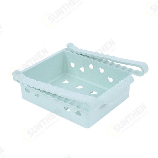 2L Refrigerator Storage Rack Food Organizer Shelf Box Pull-out Drawer Holder Camping Picnic