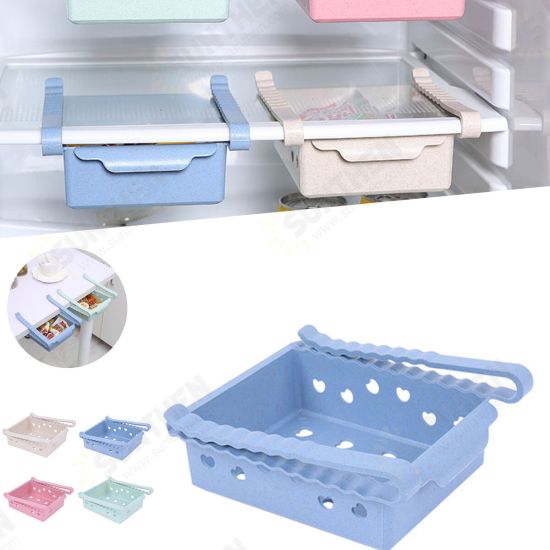 2L Refrigerator Storage Rack Food Organizer Shelf Box Pull-out Drawer Holder Camping Picnic