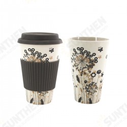 300-450ML Portable Travel Reusable Bamboo Fiber Coffee Cup Eco-Friendly Water Drinking Mug 300-450ML Portable Travel Reusable Bamboo Fiber Coffee Cup Eco-Friendly Water Drinking Mug