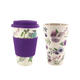 300-450ML Portable Travel Reusable Bamboo Fiber Coffee Cup Eco-Friendly Water Drinking Mug