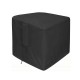30~50inch Oxford Cloth Fire Pit Cover Patio Square Table Cover Grill BBQ Gas Waterproof Anti Crack UV Protector