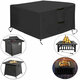 30~50inch Oxford Cloth Fire Pit Cover Patio Square Table Cover Grill BBQ Gas Waterproof Anti Crack UV Protector 30~50inch Oxford Cloth Fire Pit Cover Patio Square Table Cover Grill BBQ Gas Waterproof Anti Crack UV Protector