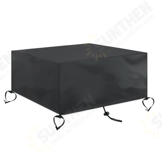 30~50inch Oxford Cloth Fire Pit Cover Patio Square Table Cover Grill BBQ Gas Waterproof Anti Crack UV Protector 30~50inch Oxford Cloth Fire Pit Cover Patio Square Table Cover Grill BBQ Gas Waterproof Anti Crack UV Protector