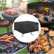 30~50inch Oxford Cloth Fire Pit Cover Patio Square Table Cover Grill BBQ Gas Waterproof Anti Crack UV Protector