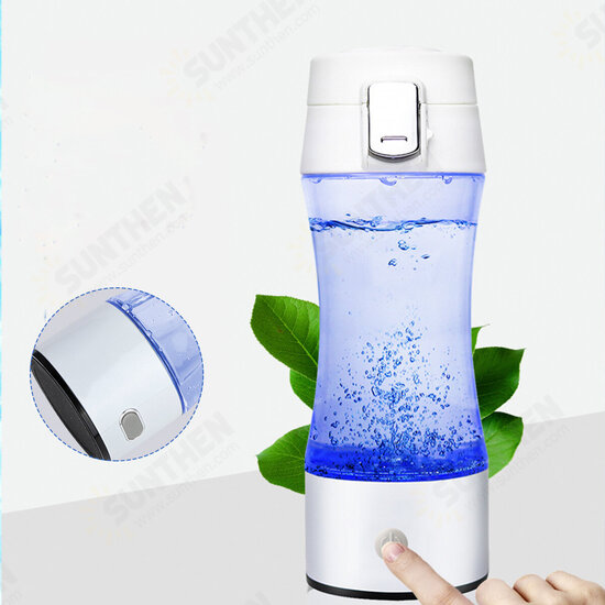 350ML Hydrogen-Rich Water Cup Ionizer Maker Generator Super Antioxidants Hydrogen Bottle Camping Travel Home 350ML Hydrogen-Rich Water Cup Ionizer Maker Generator Super Antioxidants Hydrogen Bottle Camping Travel Home