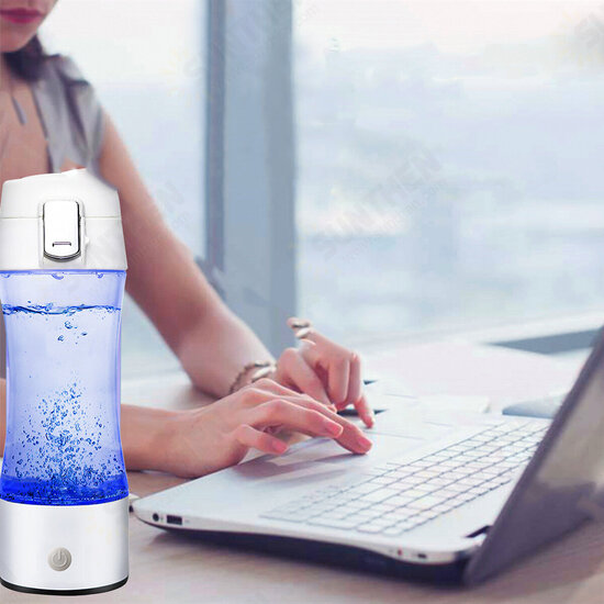350ML Hydrogen-Rich Water Cup Ionizer Maker Generator Super Antioxidants Hydrogen Bottle Camping Travel Home 350ML Hydrogen-Rich Water Cup Ionizer Maker Generator Super Antioxidants Hydrogen Bottle Camping Travel Home