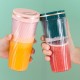 350ML Portable Juicer Cup USB Rechargeable Juicer Cup Mini Mixer Personal Size Travel Drink Juicer Cup For Travel Office Sports Home