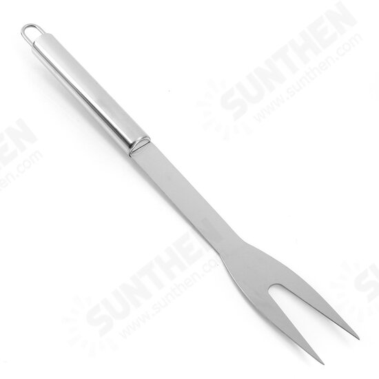 3Pcs BBQ Barbecue Tableware Stainless Steel Cooking Fork Gripper Turner Set Portable Bag Utensil 3Pcs BBQ Barbecue Tableware Stainless Steel Cooking Fork Gripper Turner Set Portable Bag Utensil