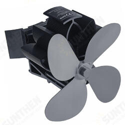 4 Blades Stove Fan Quiet 1500RPM Heat Self-Powered Fan Magnetic Fireplace Fan Wood Burner Fan 4 Blades Stove Fan Quiet 1500RPM Heat Self-Powered Fan Magnetic Fireplace Fan Wood Burner Fan