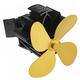 4 Blades Stove Fan Quiet 1500RPM Heat Self-Powered Fan Magnetic Fireplace Fan Wood Burner Fan 4 Blades Stove Fan Quiet 1500RPM Heat Self-Powered Fan Magnetic Fireplace Fan Wood Burner Fan