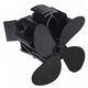 4 Blades Stove Fan Quiet 1500RPM Heat Self-Powered Fan Magnetic Fireplace Fan Wood Burner Fan 4 Blades Stove Fan Quiet 1500RPM Heat Self-Powered Fan Magnetic Fireplace Fan Wood Burner Fan