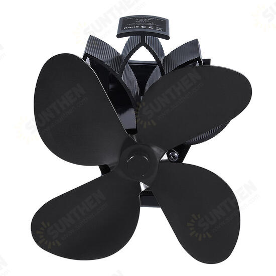 4 Blades Stove Fan Quiet 1500RPM Heat Self-Powered Fan Magnetic Fireplace Fan Wood Burner Fan 4 Blades Stove Fan Quiet 1500RPM Heat Self-Powered Fan Magnetic Fireplace Fan Wood Burner Fan