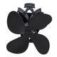 4 Blades Stove Fan Quiet 1500RPM Heat Self-Powered Fan Magnetic Fireplace Fan Wood Burner Fan 4 Blades Stove Fan Quiet 1500RPM Heat Self-Powered Fan Magnetic Fireplace Fan Wood Burner Fan
