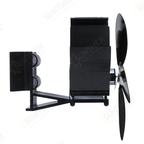 4 Blades Stove Fan Quiet 1500RPM Heat Self-Powered Fan Magnetic Fireplace Fan Wood Burner Fan 4 Blades Stove Fan Quiet 1500RPM Heat Self-Powered Fan Magnetic Fireplace Fan Wood Burner Fan
